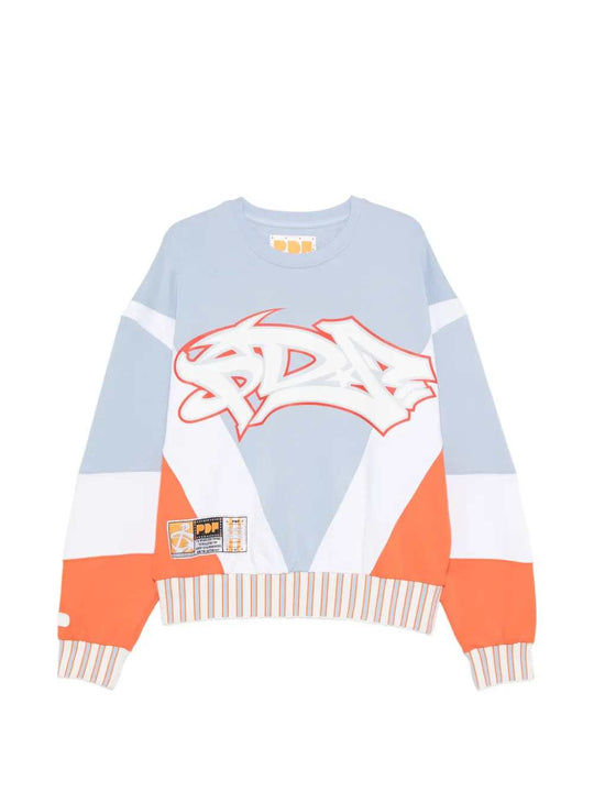 Felpa Con Design Color-Block