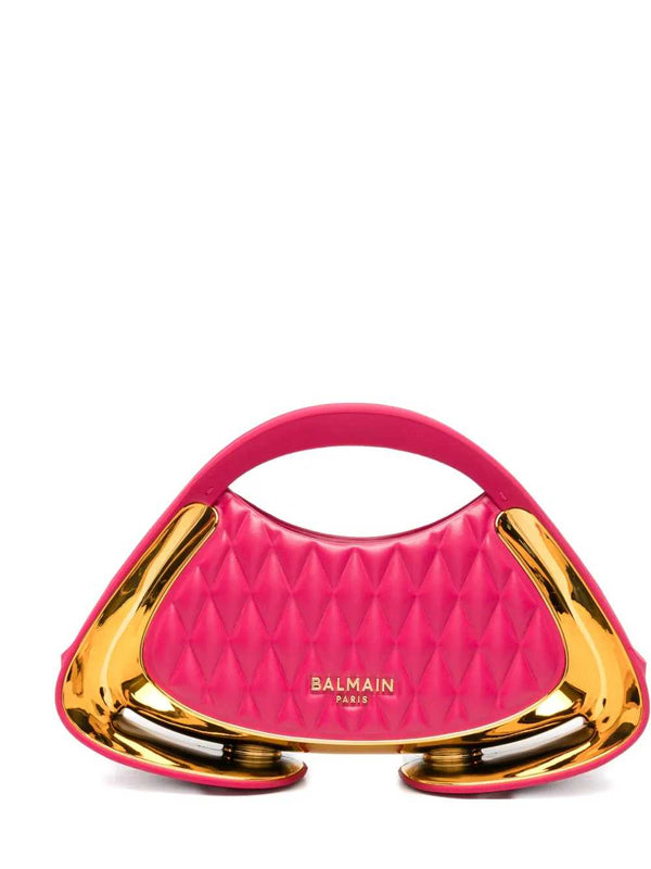 Pochette Trapuntata Con Finiture Metalliche