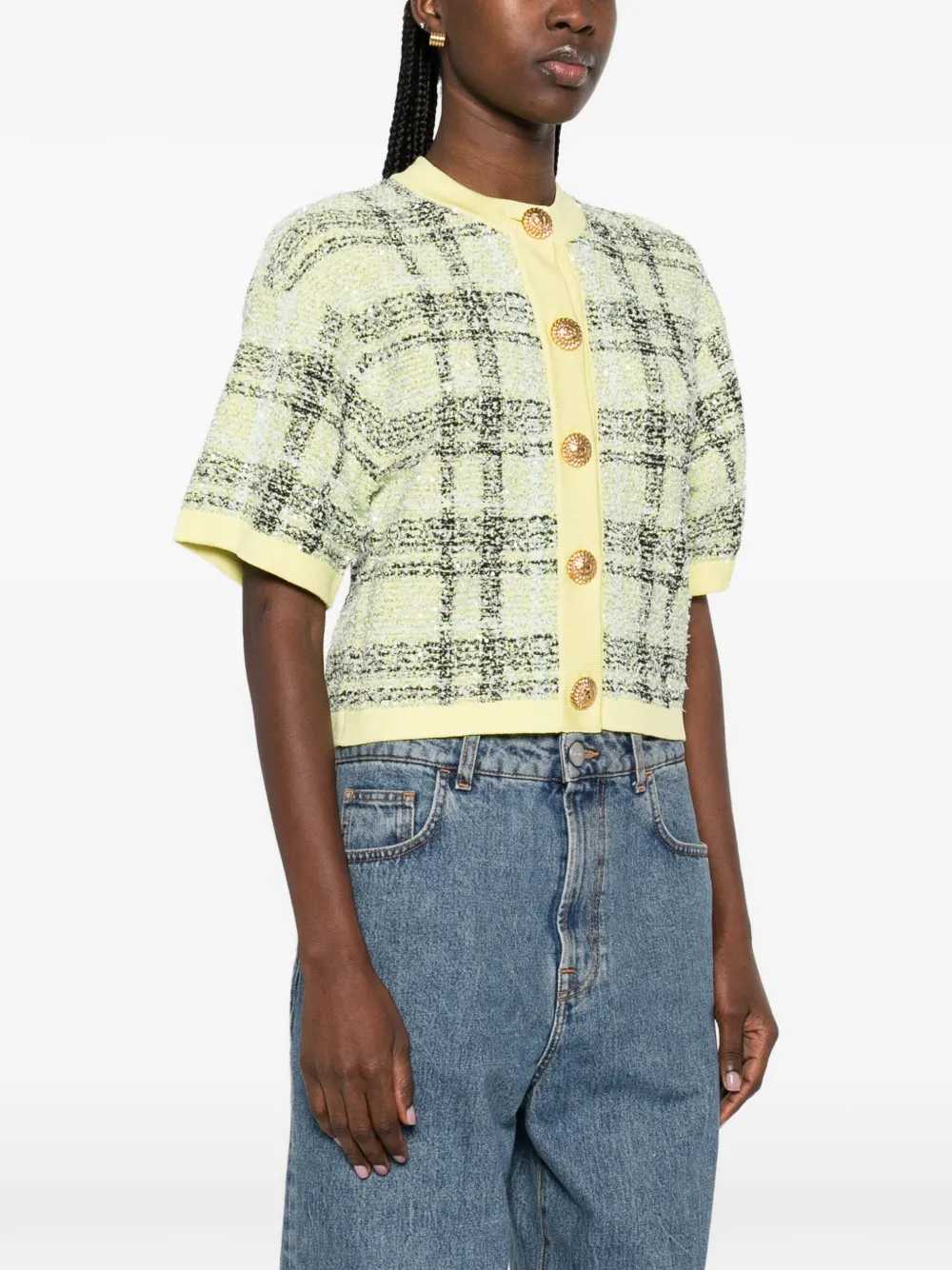 Balmain TOP - Yellow & Orange | 649c31ed17d951238042b5a34fe7215ff1ebece8