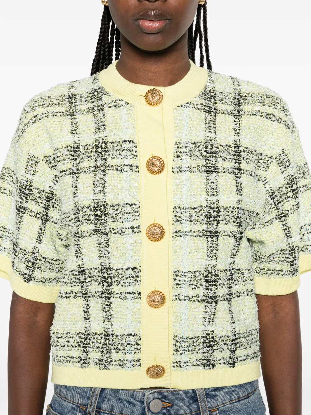 Balmain TOP - Yellow & Orange | 773d0d534e295ce5777ed84daced46ee2efd2164