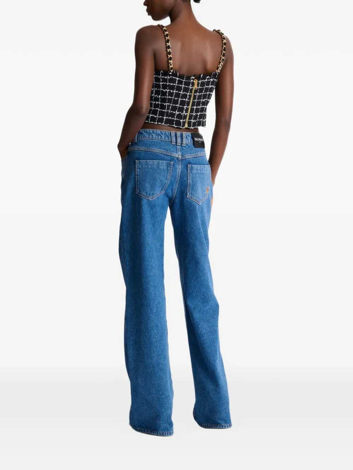 Balmain TOP - Nero | af2c833c5e448b514af98043c3ab6a5126053ae6