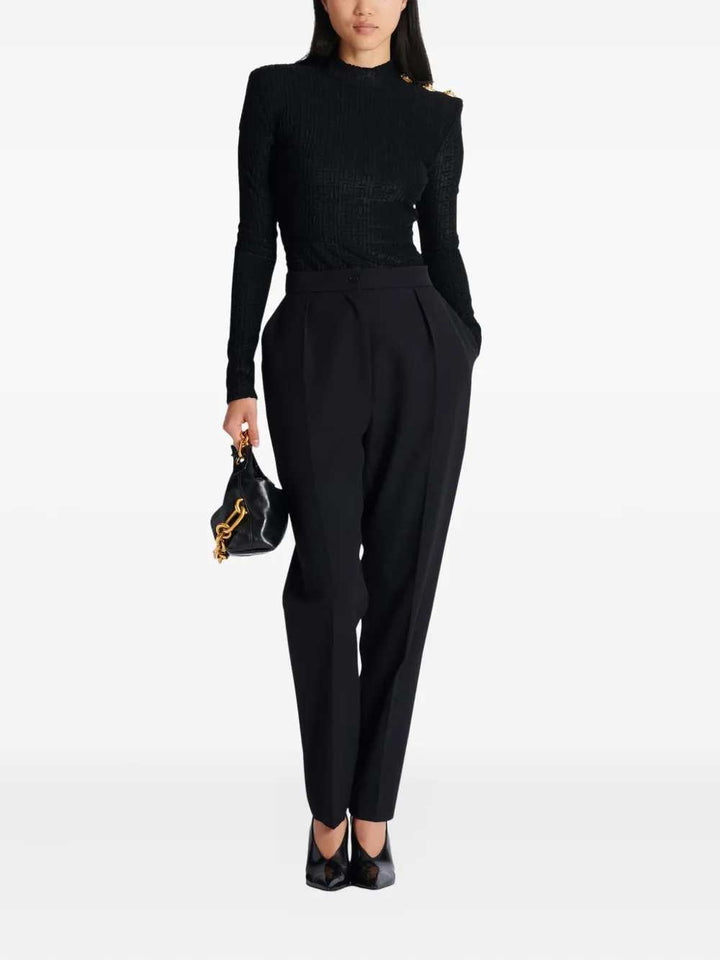 Balmain TOP - Nero | ebf3dc14997d35e3e432b295b9a63e494117a262