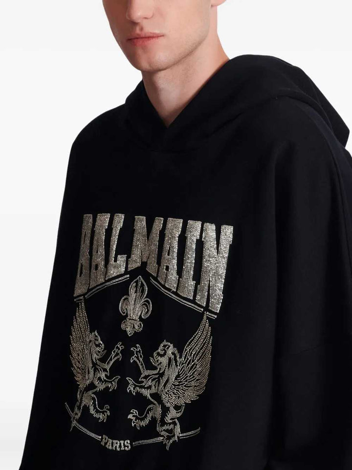 Balmain SWEATSHIRT - Nero | 13fa77877bcc2c48d4cd5dd2b704b7b6071424d5