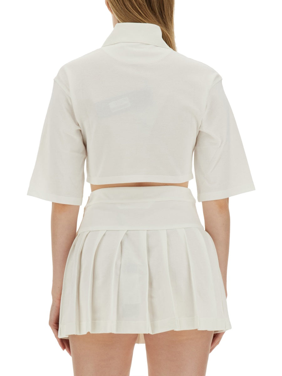 Palm Angels Polo - Bianco | Wanan Luxury