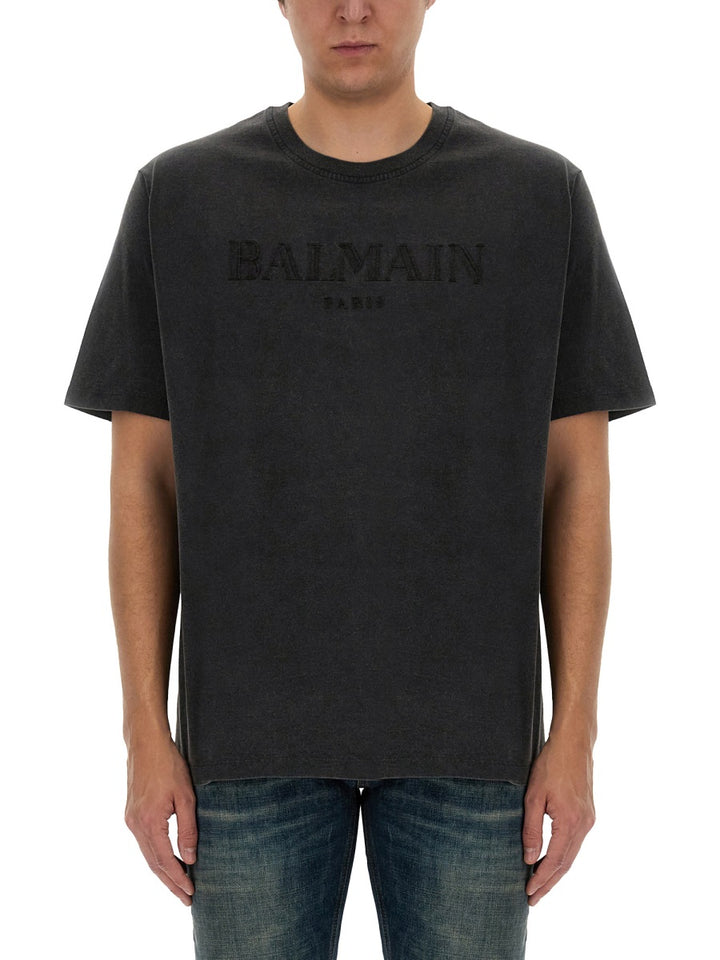 Balmain T shirt - Grigio | Wanan Luxury