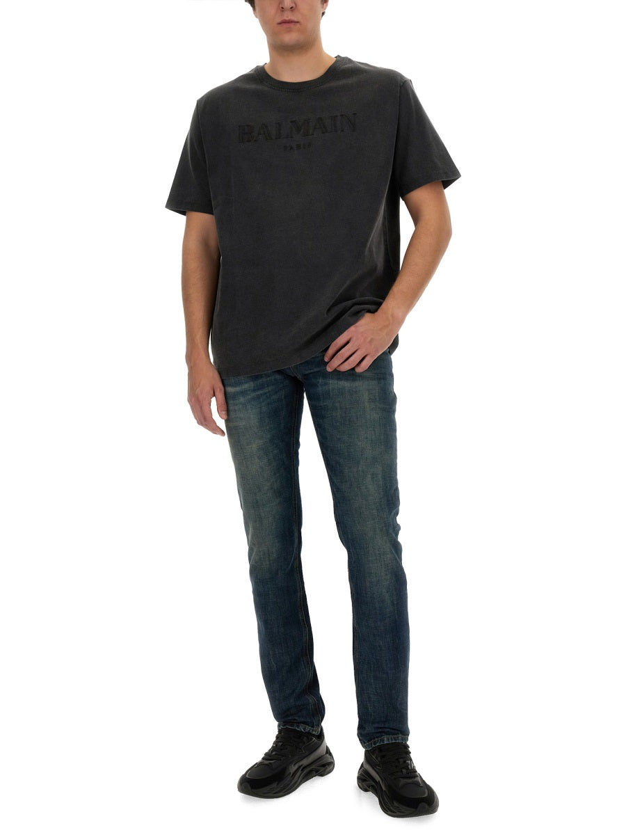 Balmain T shirt - Grigio | Wanan Luxury