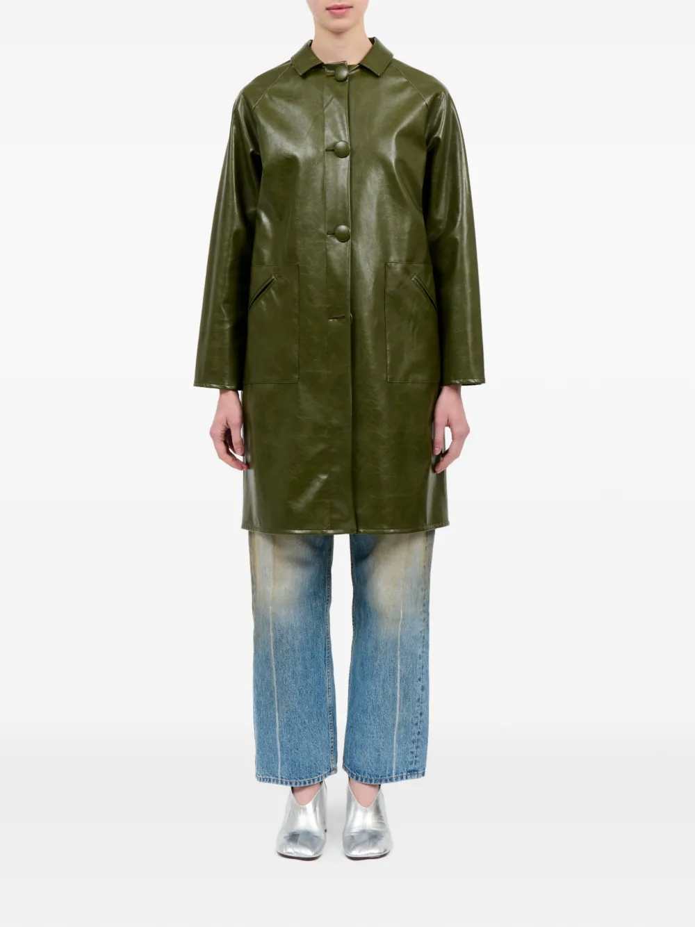 Mm6 Maison Margiela COAT - Verde | 6b318ddb40519b426676960ea720185bf0af51bc