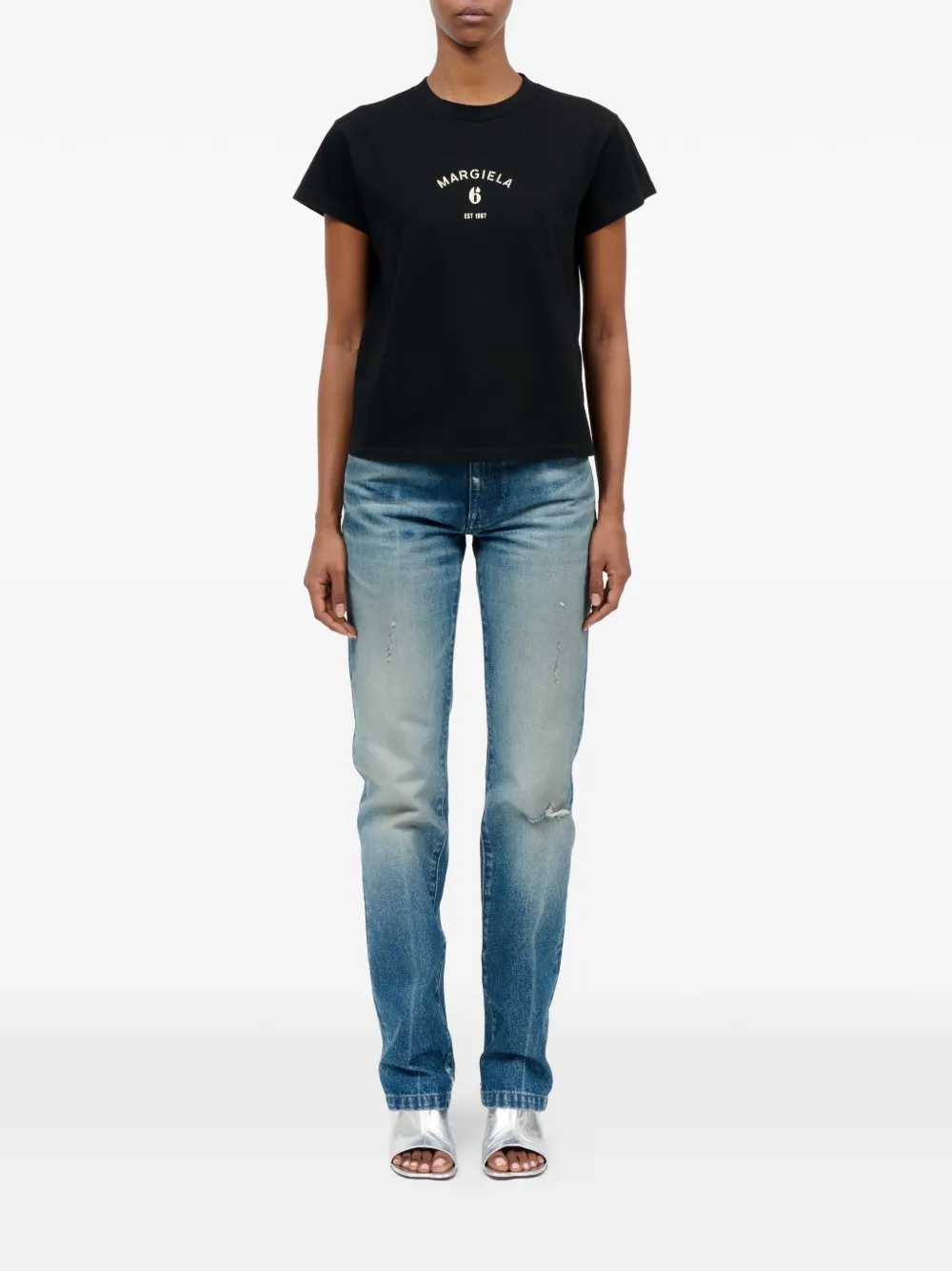 Mm6 Maison Margiela TSHIRT - Nero | 6f632032562c53d0a5988d2200c7f3ffed4ae67c