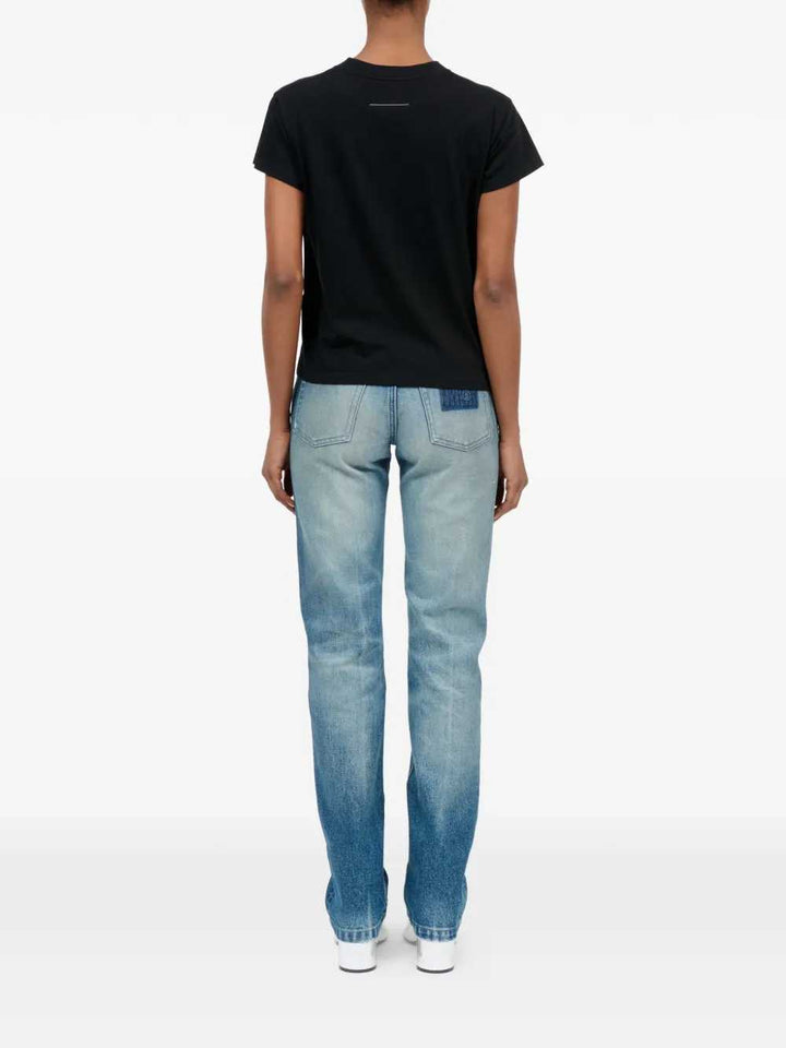 Mm6 Maison Margiela TSHIRT - Nero | 750a1c4229983eac25ba5ef8dacb6ebb029bae79