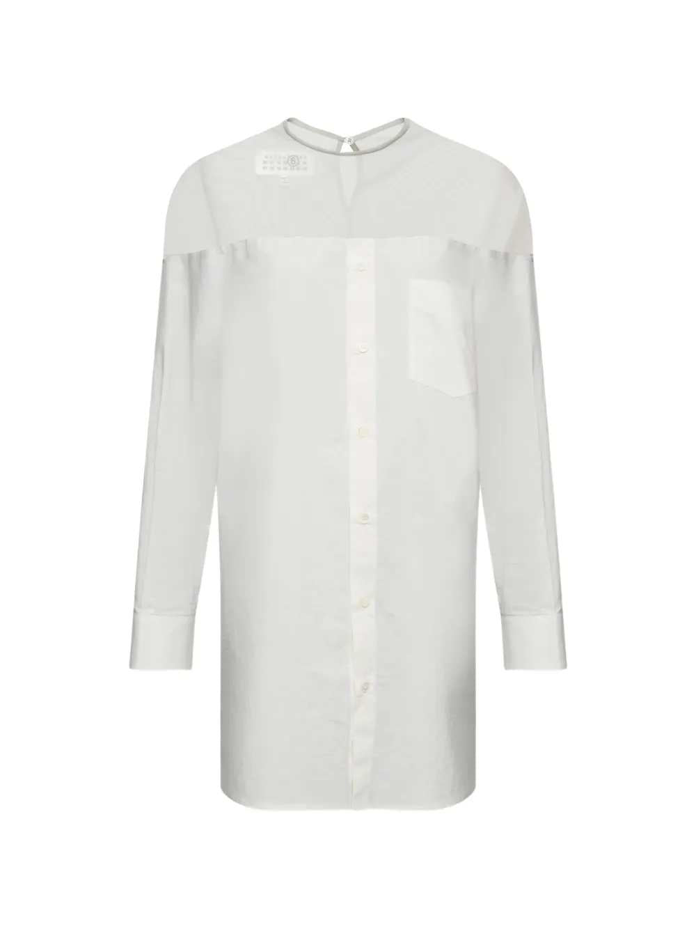 Mm6 Maison Margiela TOP - Bianco | c80f1e007478d49812dbf2ea544b726252fbd982