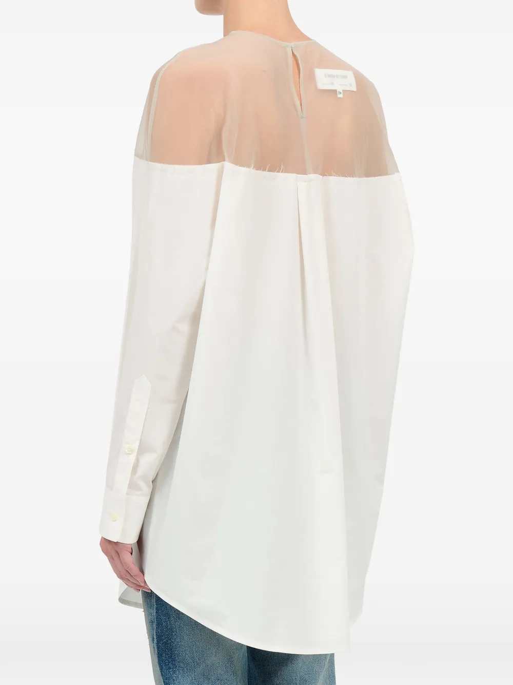 Mm6 Maison Margiela TOP - Bianco | 213fa57b9b5dd2f9008f5939d94b9f6e8cecb7c2
