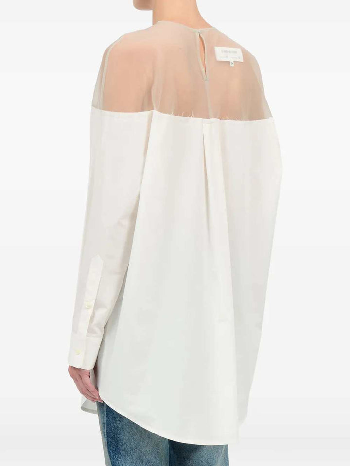 Mm6 Maison Margiela TOP - Bianco | 213fa57b9b5dd2f9008f5939d94b9f6e8cecb7c2