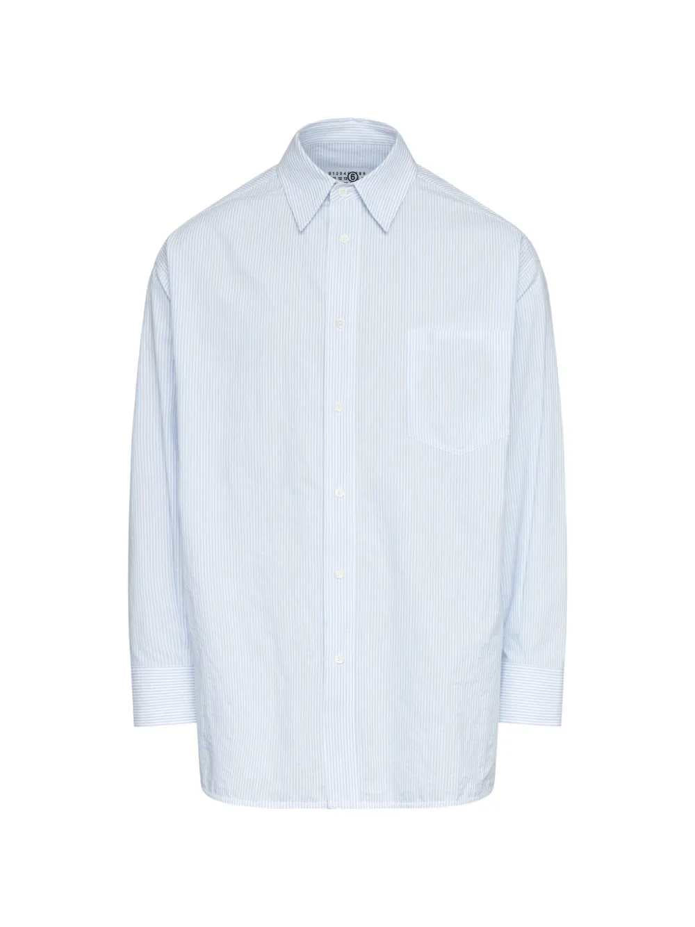 Mm6 Maison Margiela SHIRT - Blu | a8e25d6283e5a3a775b65f7205570cc5d1d7418a