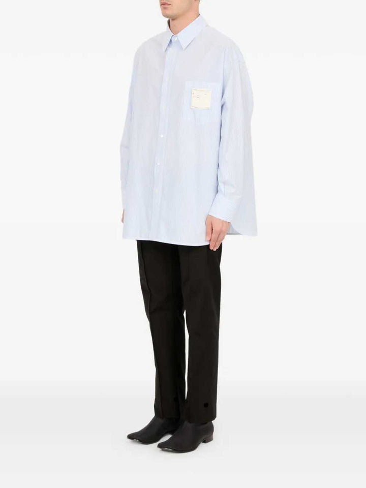 Mm6 Maison Margiela SHIRT - Blu | d956092e82cf5f28cf93250e2c1d7eb7c787fcc2