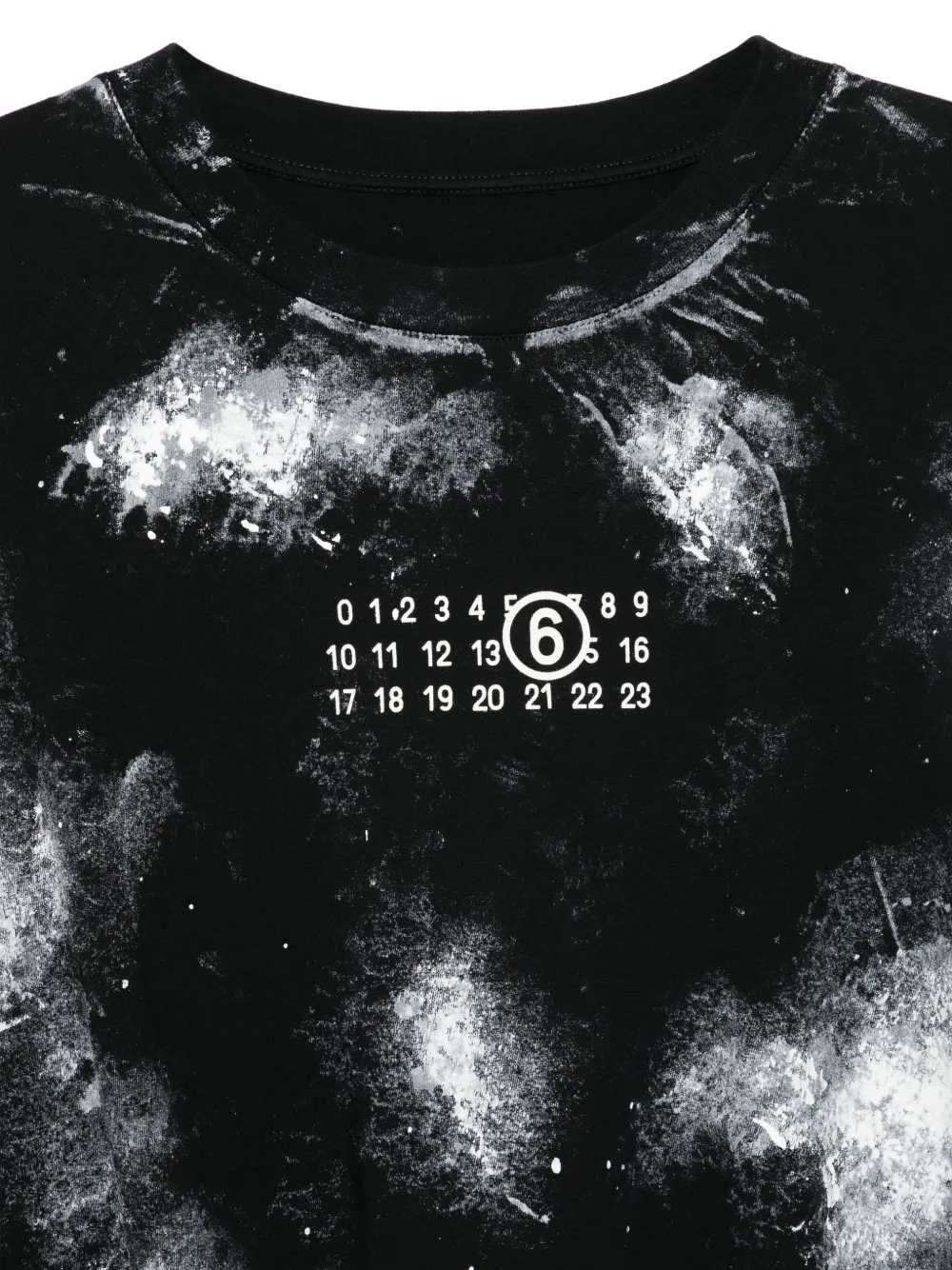 Mm6 Maison Margiela TSHIRT - Nero | 56eb00b93af8cad324cbf1959a184383577f60bf