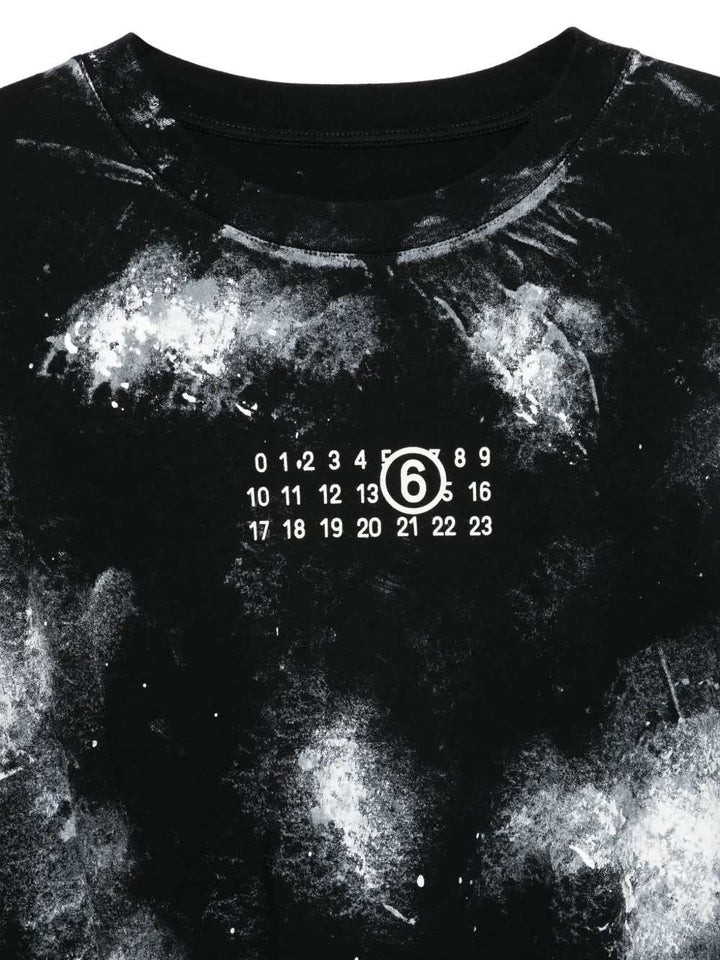 Mm6 Maison Margiela TSHIRT - Nero | 56eb00b93af8cad324cbf1959a184383577f60bf