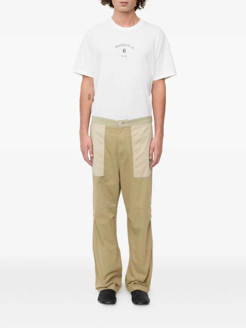 Mm6 Maison Margiela PANTS - Verde | 12a63c8367f659eb6f9c6606c2f20177f0d51360