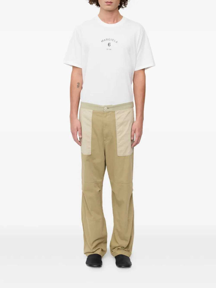 Mm6 Maison Margiela PANTS - Verde | 12a63c8367f659eb6f9c6606c2f20177f0d51360