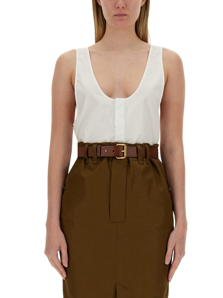 Saint Laurent Top - Bianco | Wanan Luxury