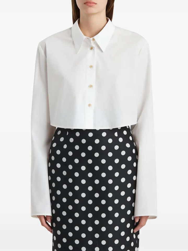 Khaite TOP - Bianco | 79cbc84f3df7a30418e5495873734698adf5d124