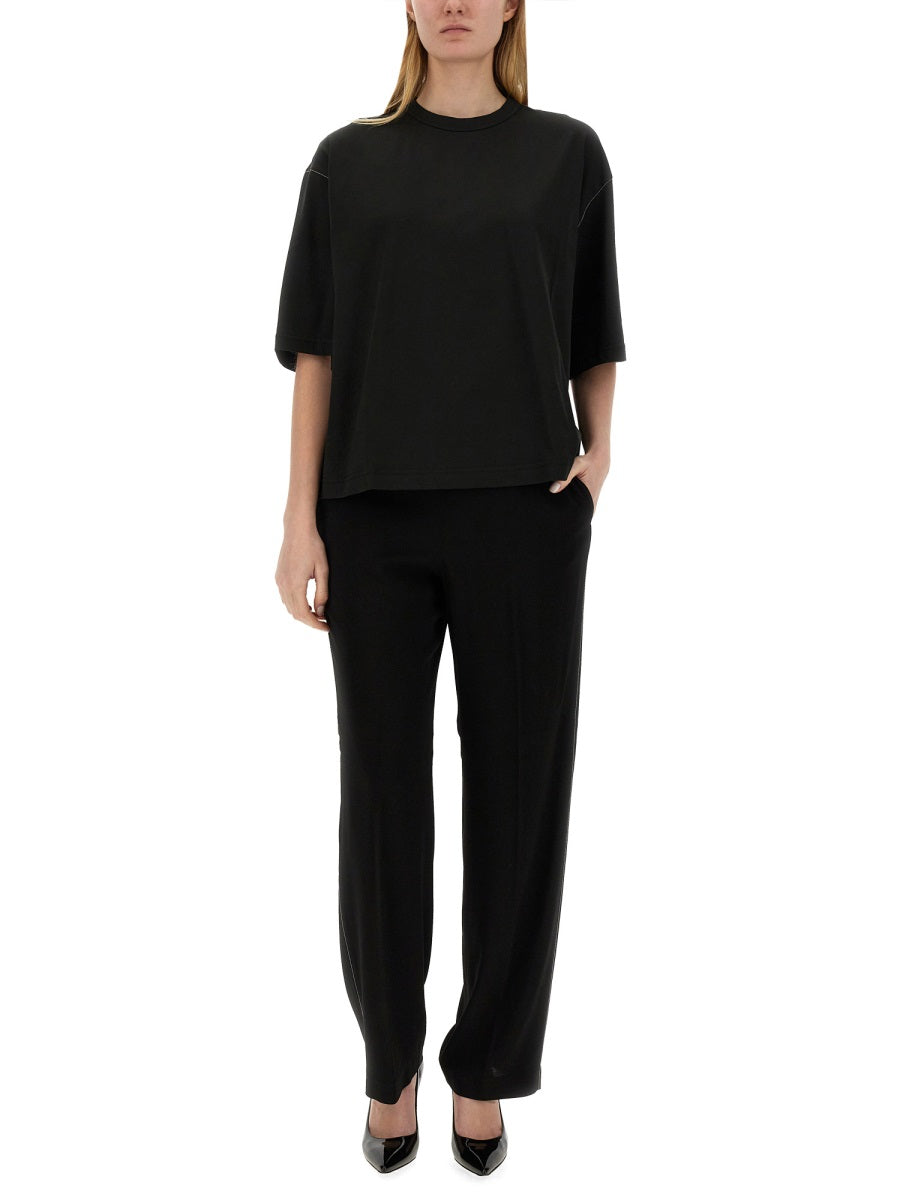Fabiana Filippi Pantaloni - Black | 50f80dc7bf28d66ab7820e68919eb868c7f5f9e3