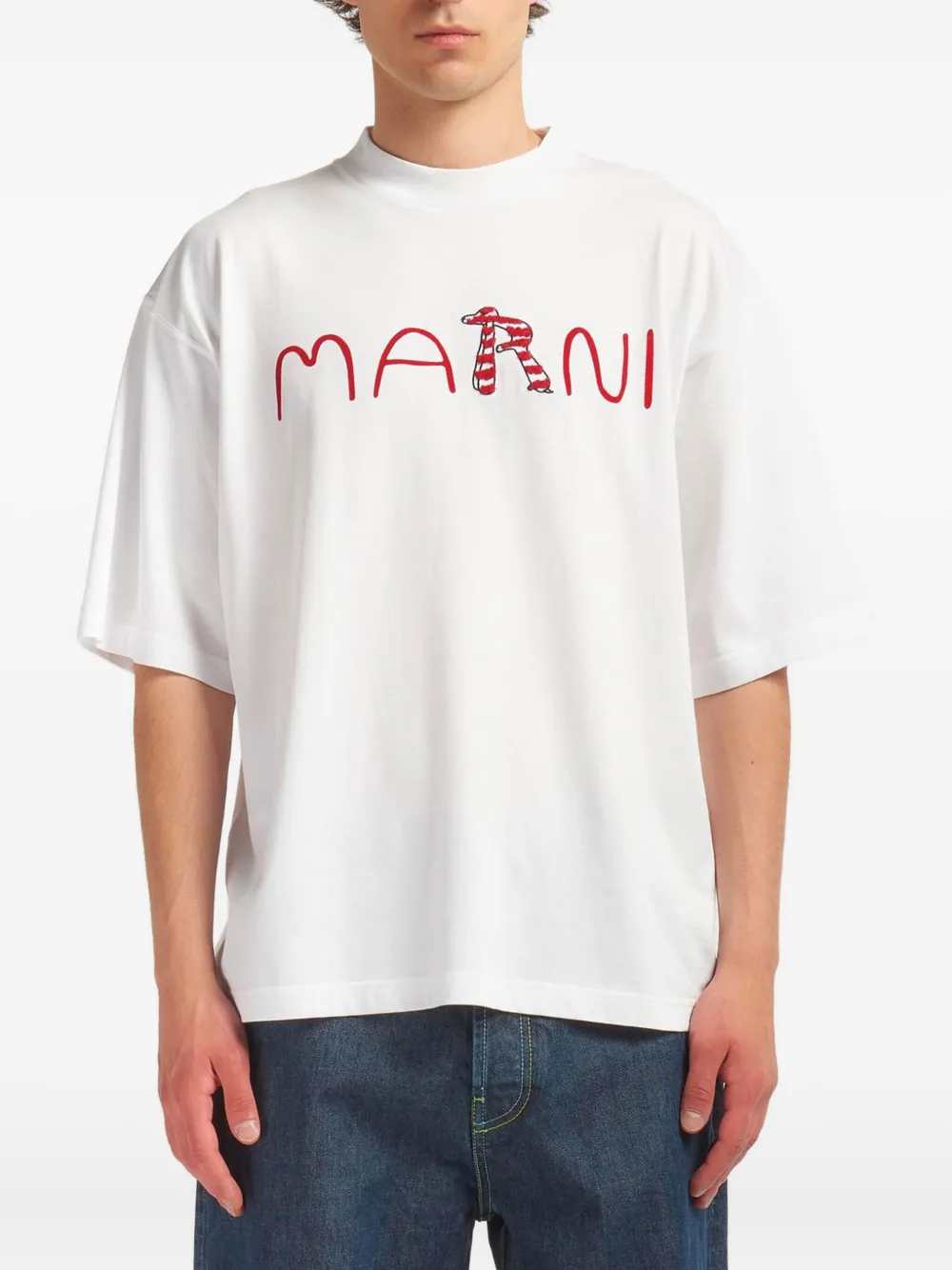 Marni T-shirts - Bianco | ea6d1a9c6eed1f331c07574a6dbc1aff23ed6fa0