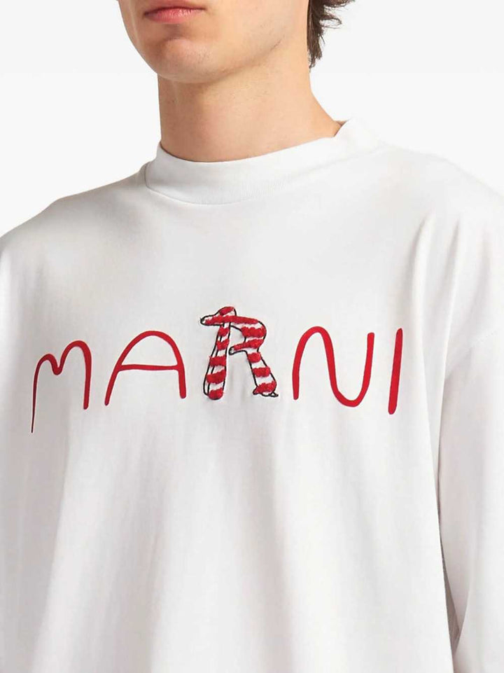 Marni T-shirts - Bianco | 176e6e775b39978efdcd0410f75c400e24afa422
