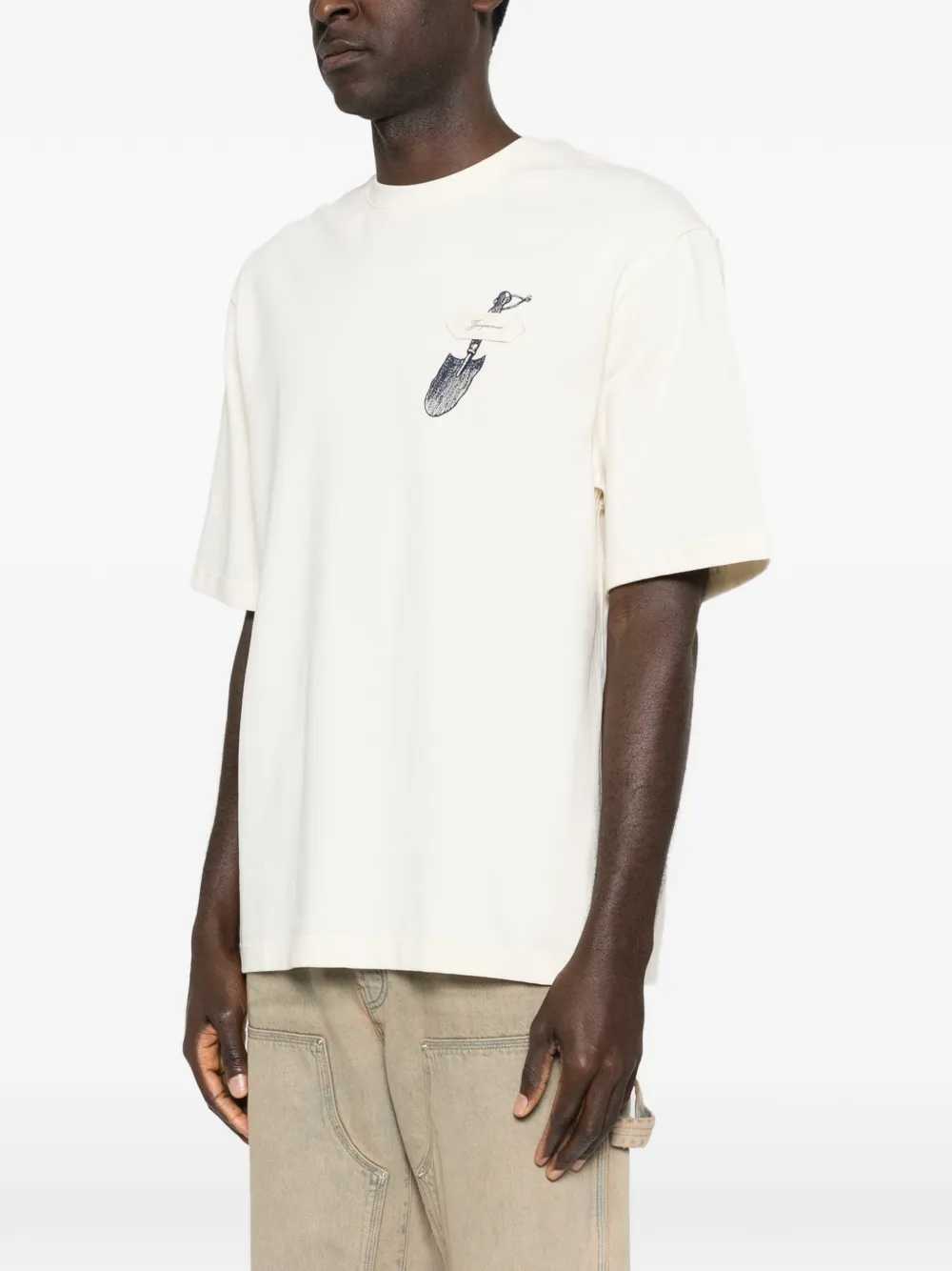Jacquemus TSHIRT - Nude & Neutrals | 45336a0aade58a046d5f27842fd5d5eaff6b896e