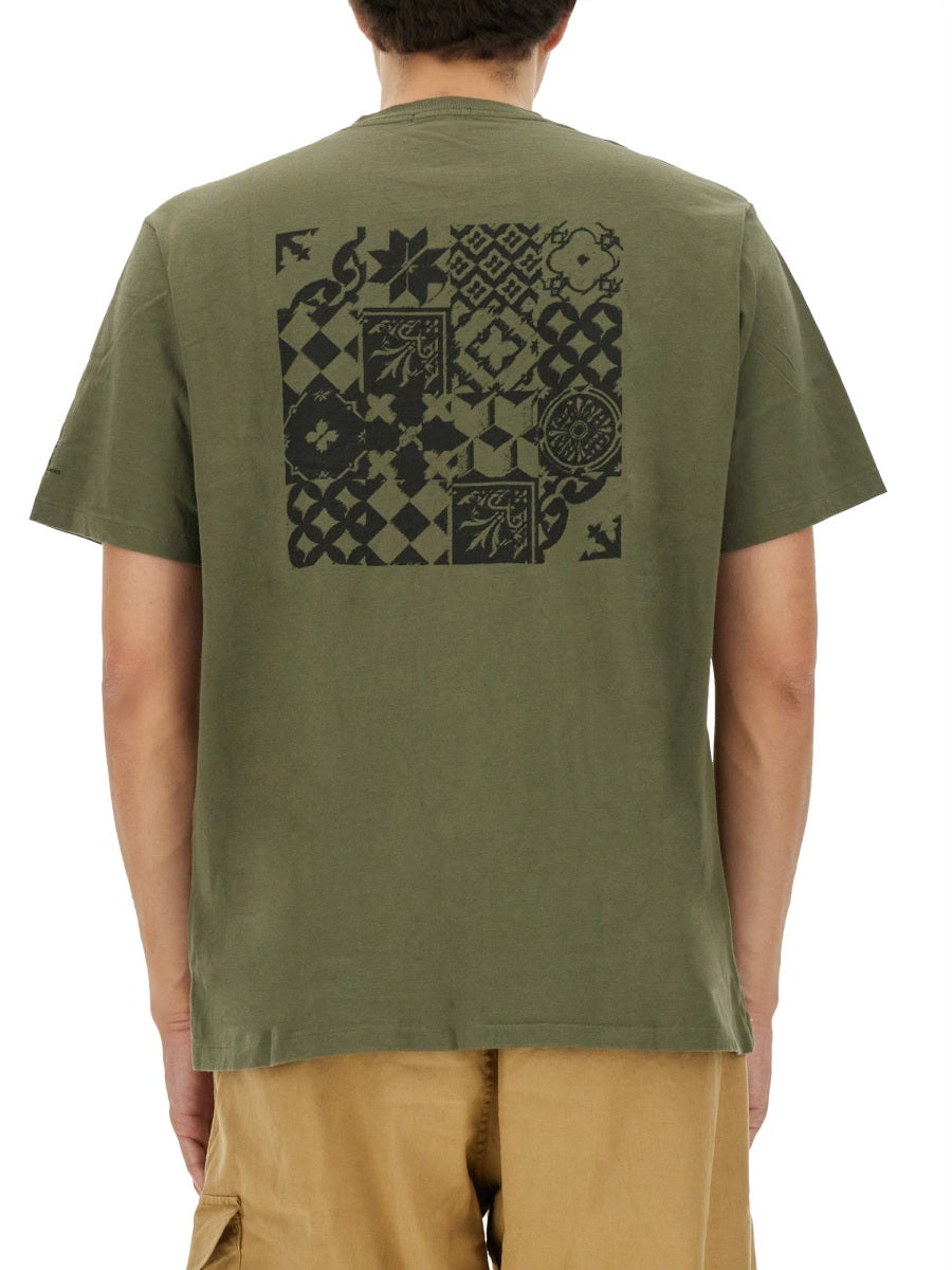 Engineered Garments T shirt - Verde | Wanan Luxury