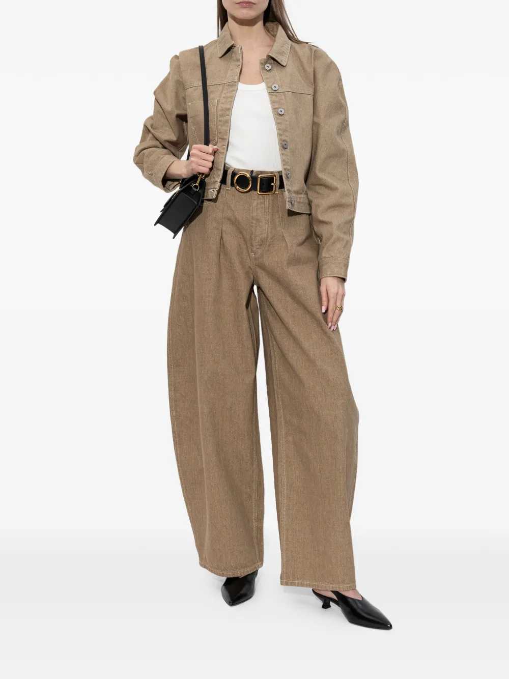 Jacquemus JEANS - Marrone | b5dfe18267f7d5c2ba4a1a46da36a228efeeb82a