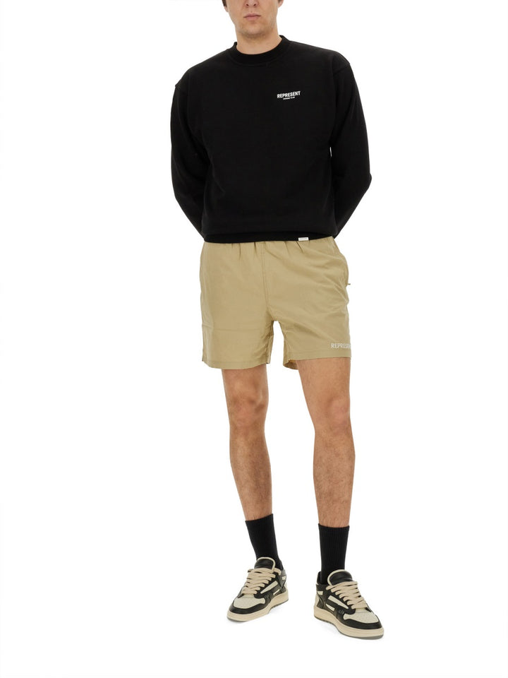 Represent Shorts - Beige | 637486d59d14d3c6bd25c3fc6367a23d3353447d