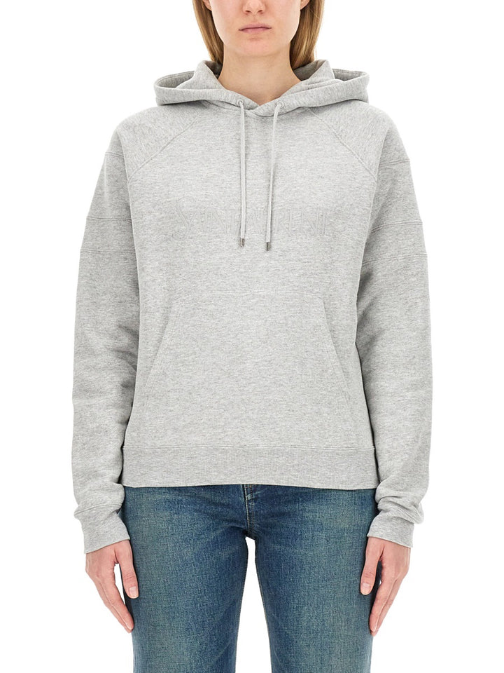 Saint Laurent Felpe - Grey | b7adf7663875cf8ba3c7250b963a452da4bd9814