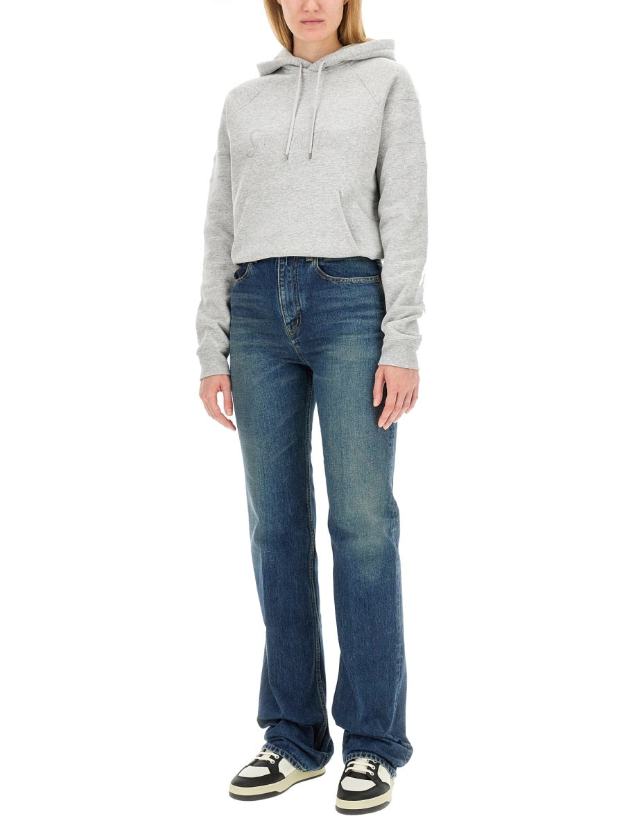 Saint Laurent Felpe - Grey | 01b76940c0bc642098c465e35d948938678b76d7
