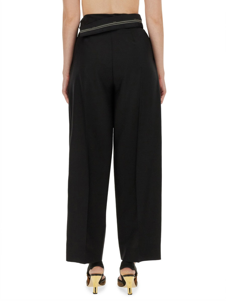 Fendi Pantaloni - Nero | Wanan Luxury