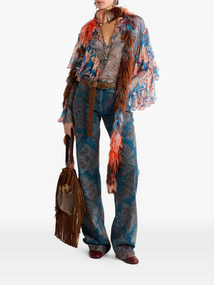 Etro TOP - Blu | bdb0fc10dffce88315807aa3de6dcd59199f2eb9