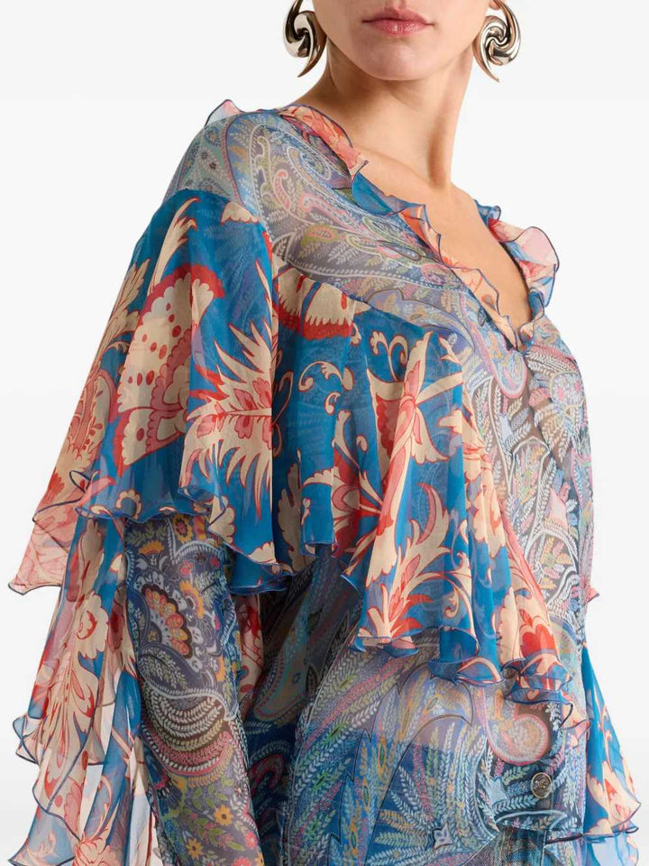 Etro TOP - Blu | 2c637369fcc6e5dbc6eb8c6d46bd99919105ba3d