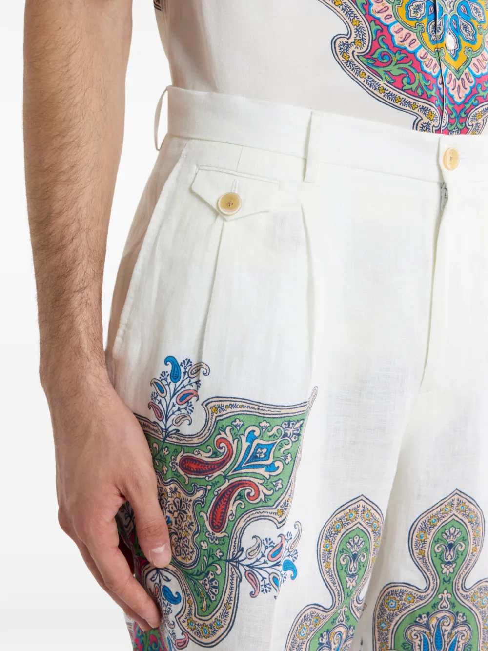 Etro SHORTS - Bianco | b0b1d7758dc8a518b1501526a6eb3b84203f357a