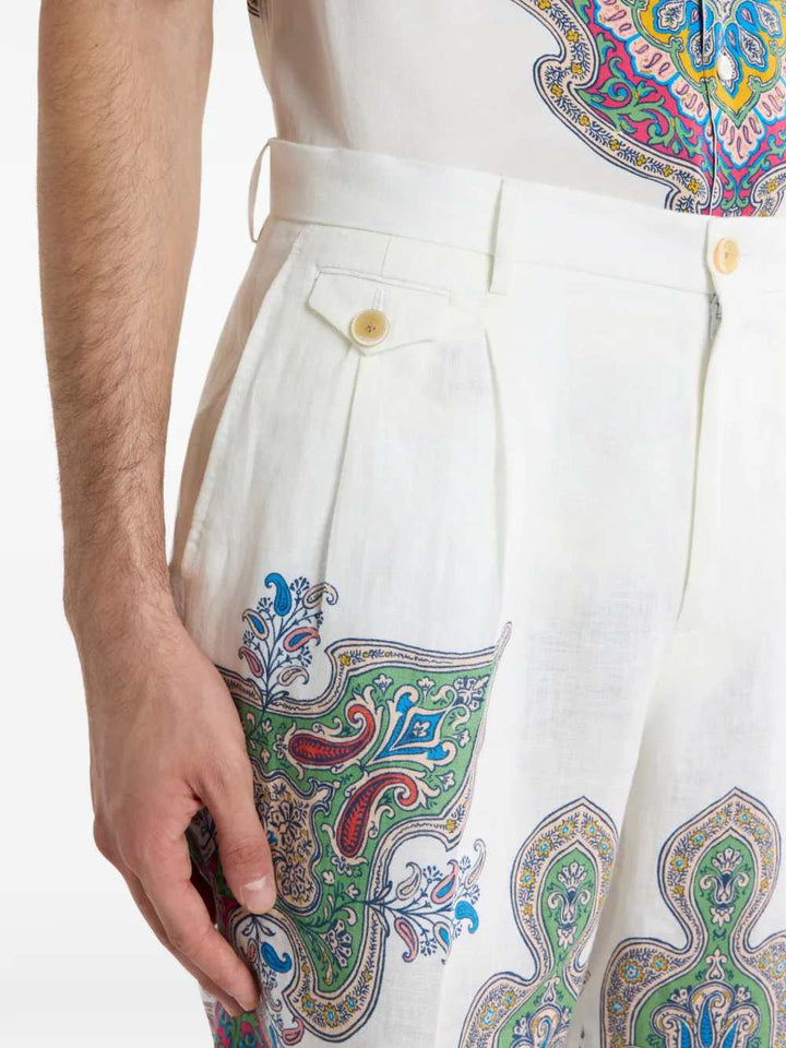 Etro SHORTS - Bianco | b0b1d7758dc8a518b1501526a6eb3b84203f357a
