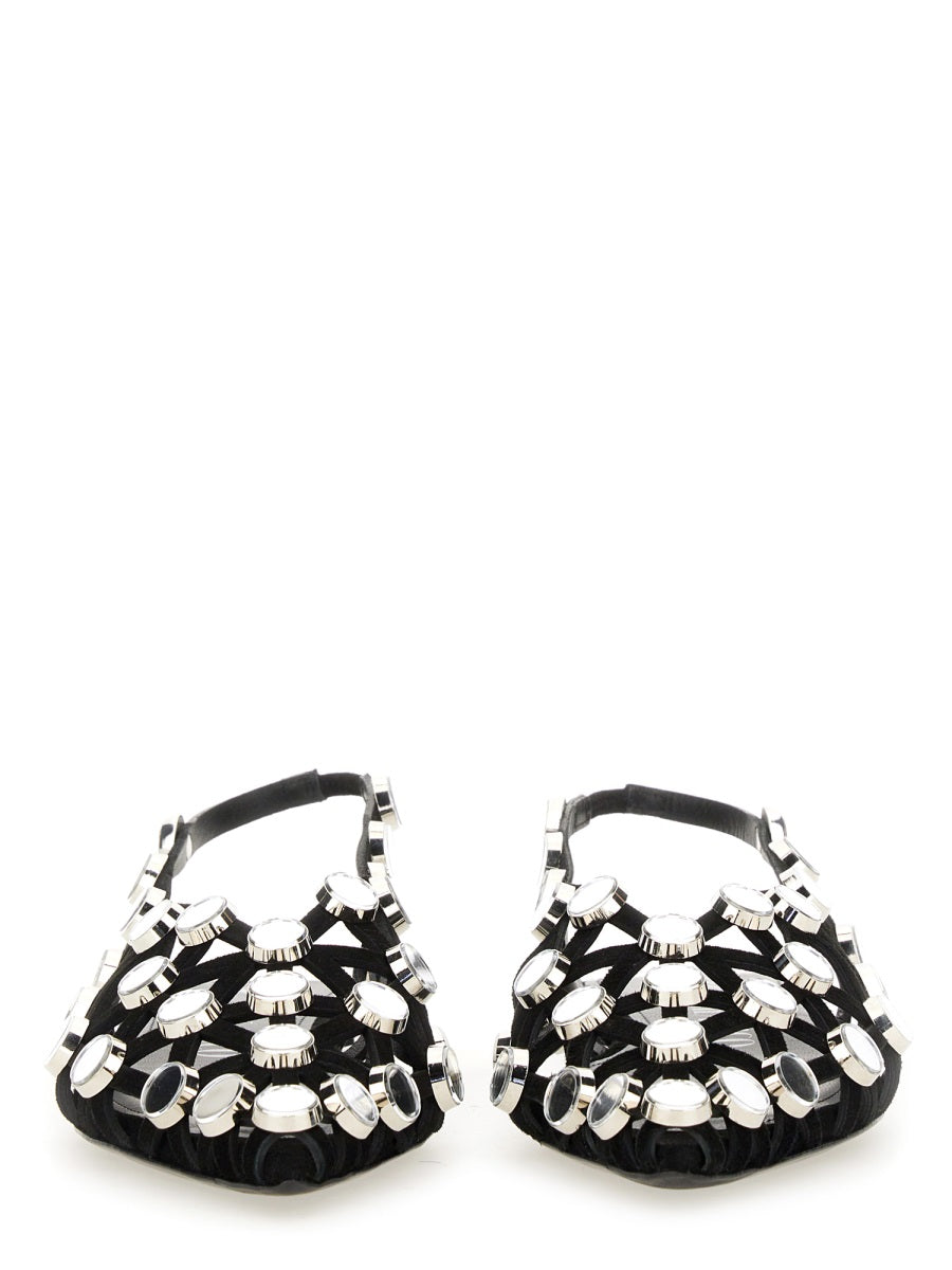 The Attico Scarpe Basse - Nero | Wanan Luxury