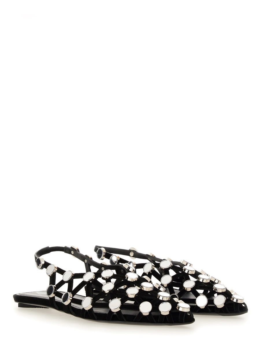 The Attico Scarpe Basse - Nero | Wanan Luxury