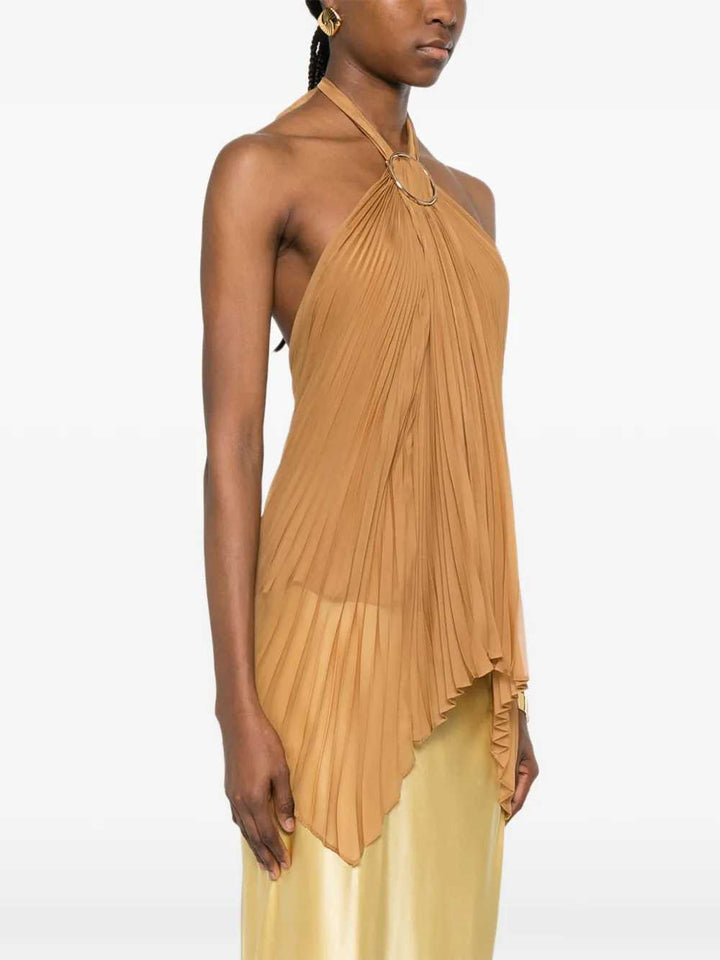Max Mara TOP - Marrone | a02ff9e0570698442a9e0cb54e950e9e0926b4d0