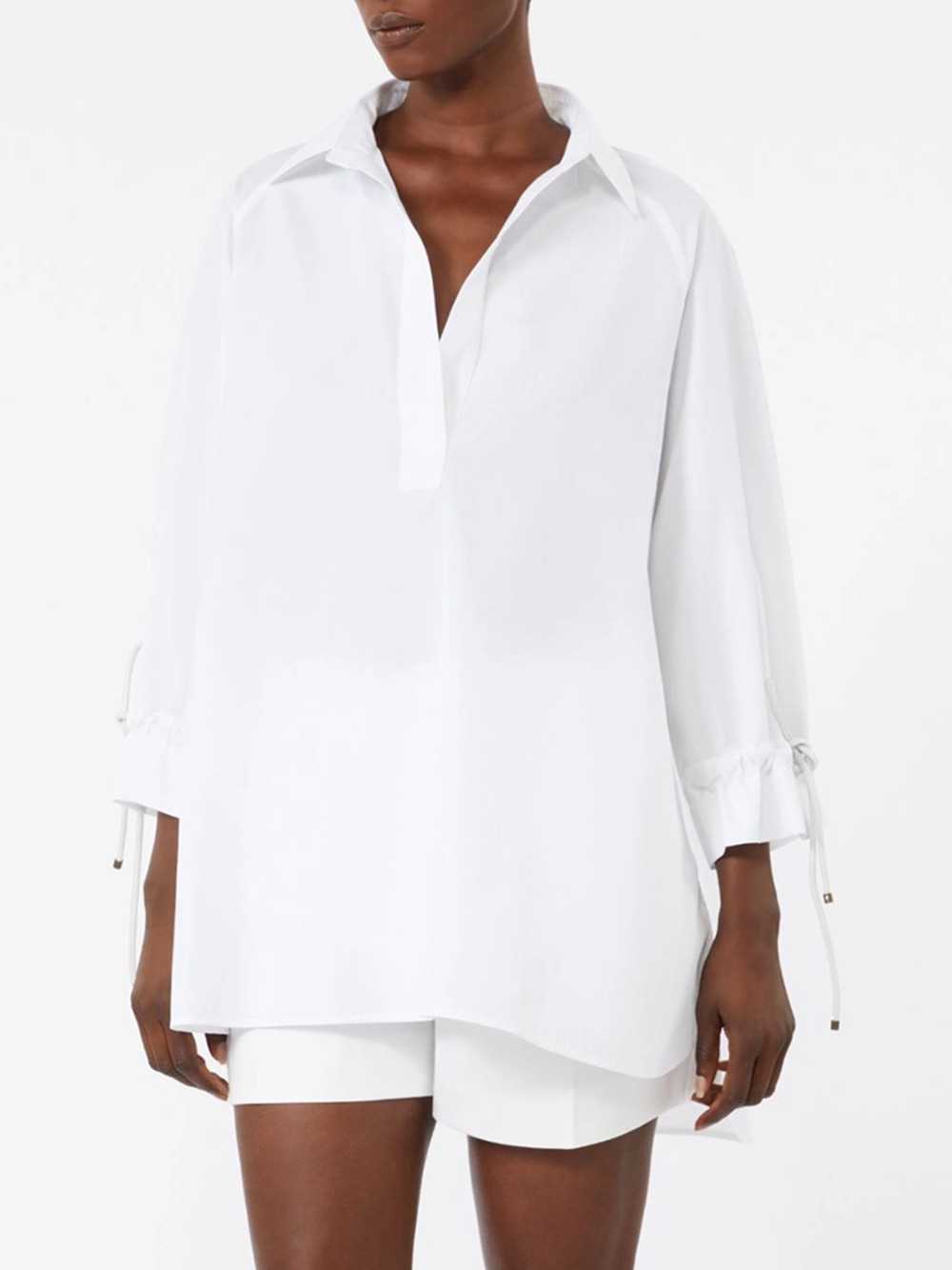 Max Mara SHIRT - Bianco | c8008fe411614654daaaa20caff539a6c3ed1b2b