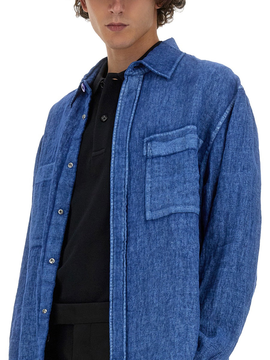 Burberry Camicie - Azure | 438721a146ff7151e1a2cc5a947d420182782448