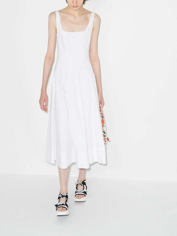 Staud Long dresses - Bianco | 7ec0b1b29119a781ee7c5d2c1d43d2cb677693a0