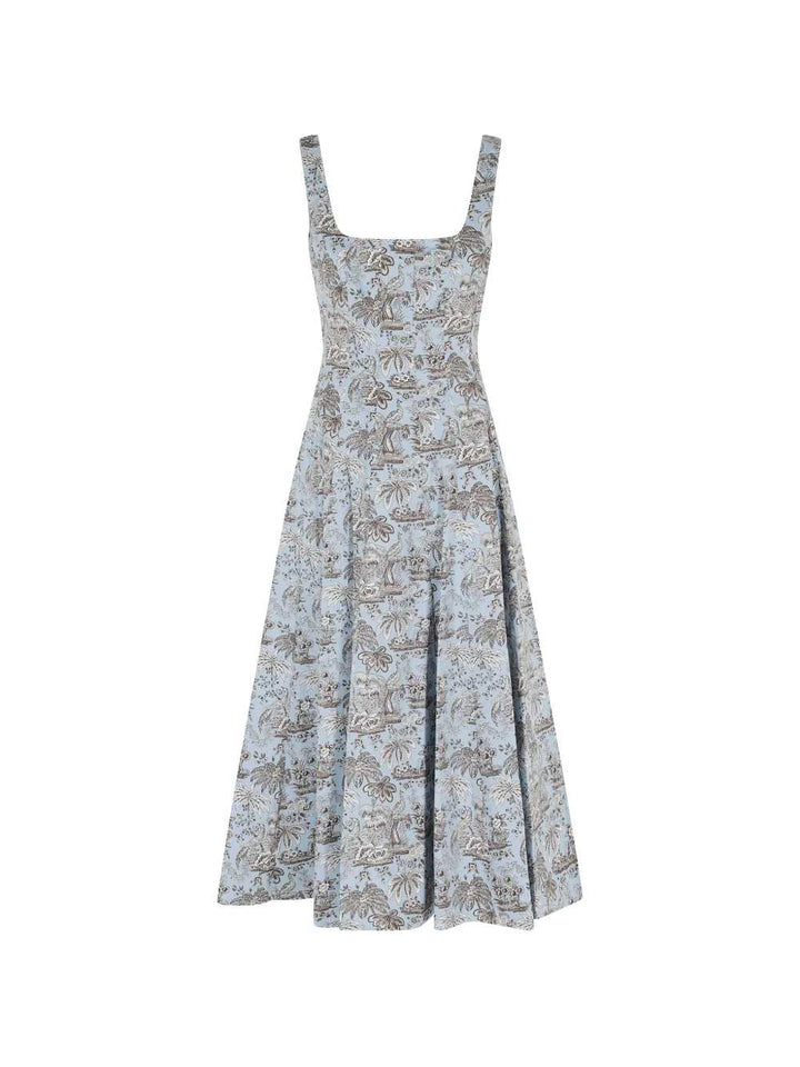 Staud DRESS - Blu | 15b2209d4a44a1d2f3ad999e34f0ee3f06b91090