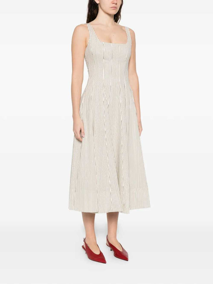 Staud DRESS - Bianco | c61b17184d2732ab14fd1d316c718166051bd9b5