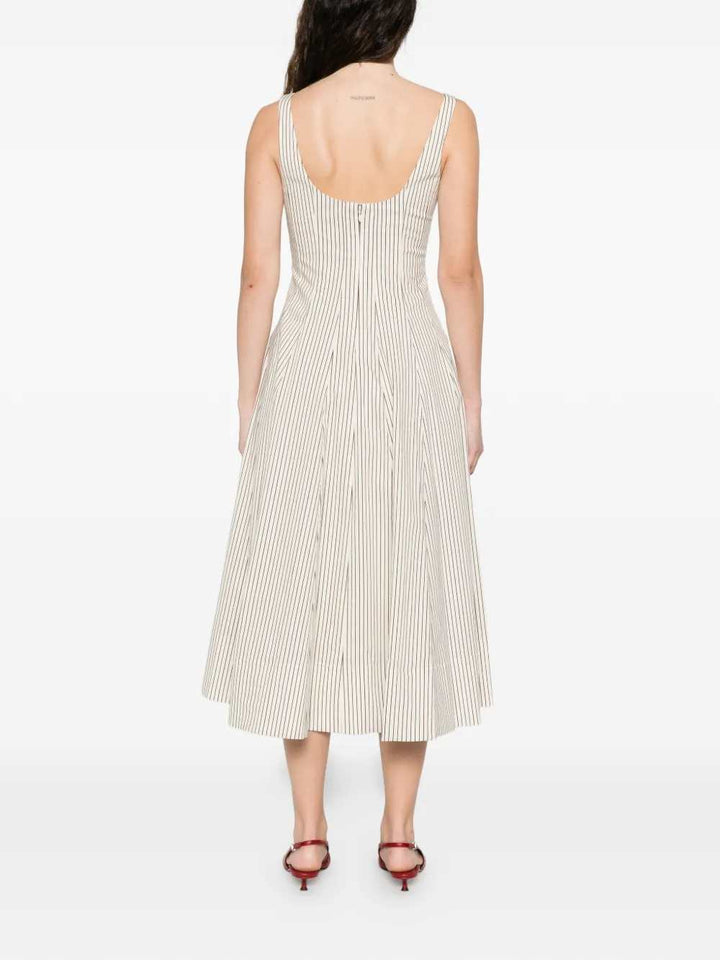 Staud DRESS - Bianco | 9743299576e57aeb21ed4506a84abbce9e7fcb50