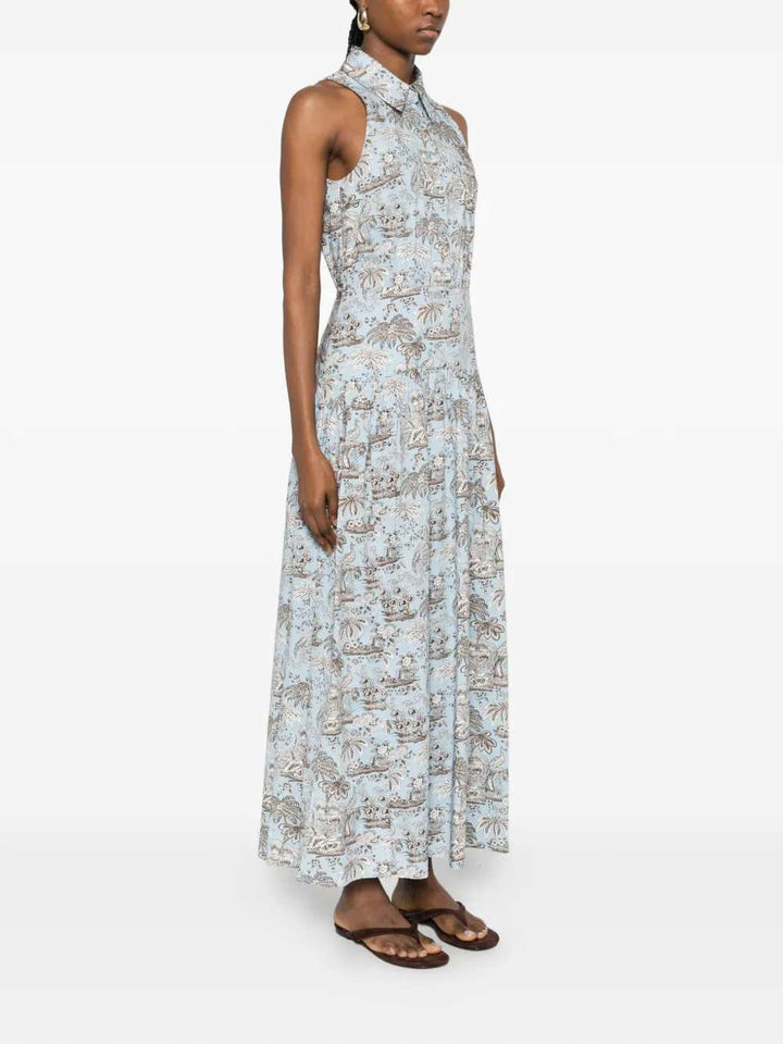 Staud DRESS - Blu | 8078bfadd3eb0895a39a8029af3e49c99368811f