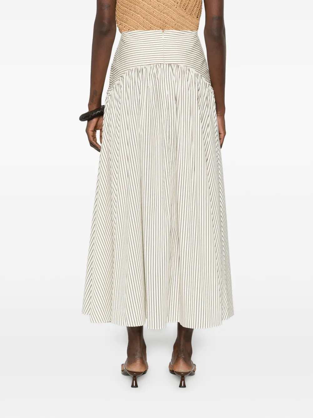 Staud SKIRT - Bianco | a613b8503237ddfd75c53c1dbd63d4c16737ca5a