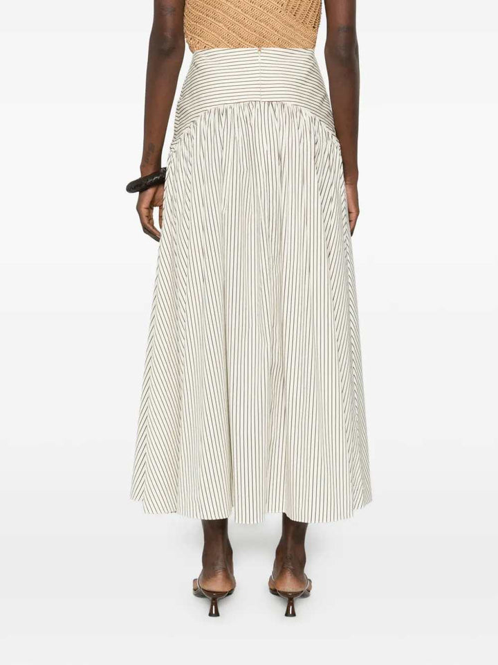Staud SKIRT - Bianco | a613b8503237ddfd75c53c1dbd63d4c16737ca5a